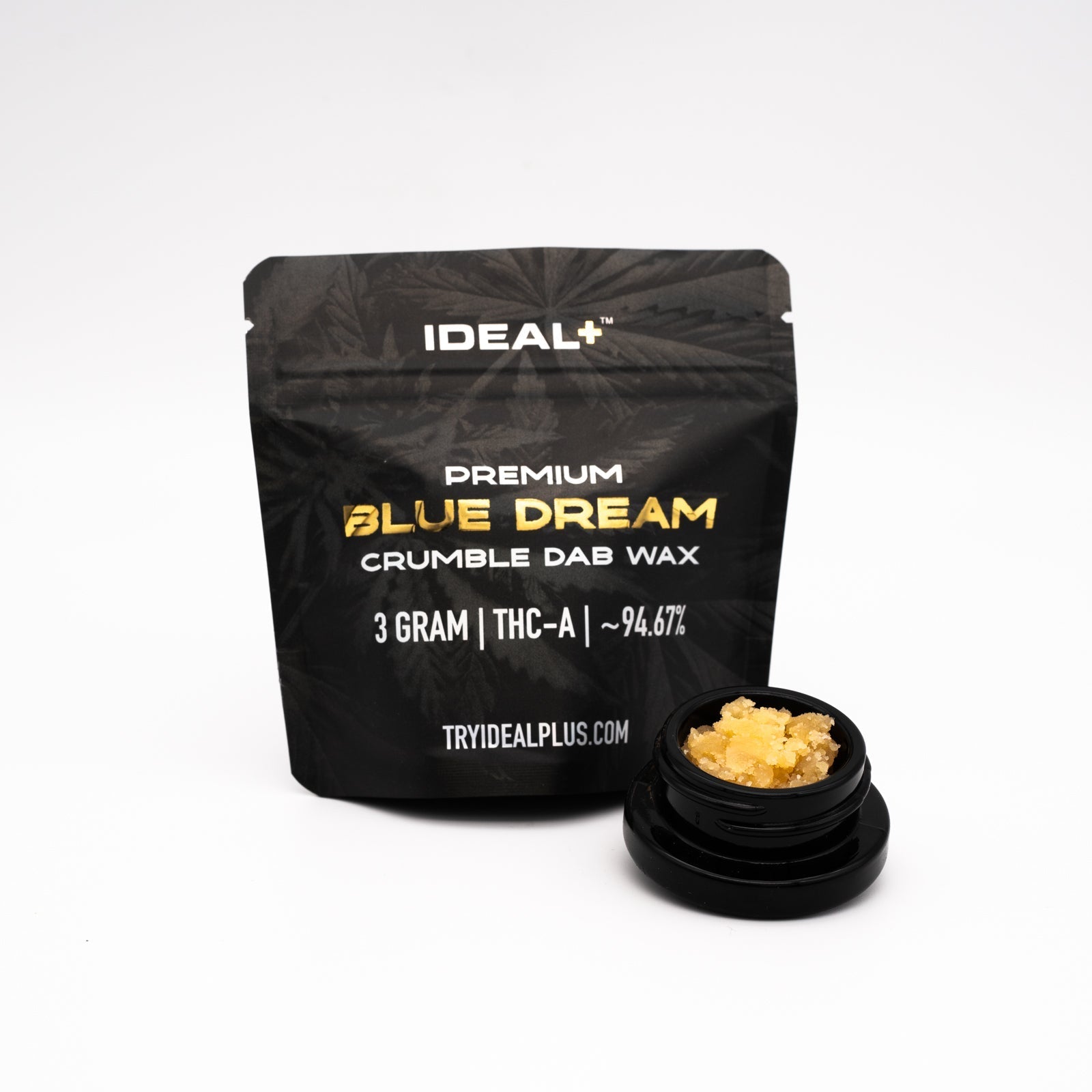 Blue Dream 94.67% THCa Crumble Dab Wax 3g - 3 GRAM