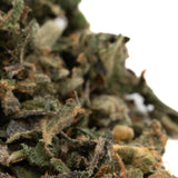 Blue Dream THCa Indoor Trim wholesale hemp flower with dried ground cannabis and trichomes