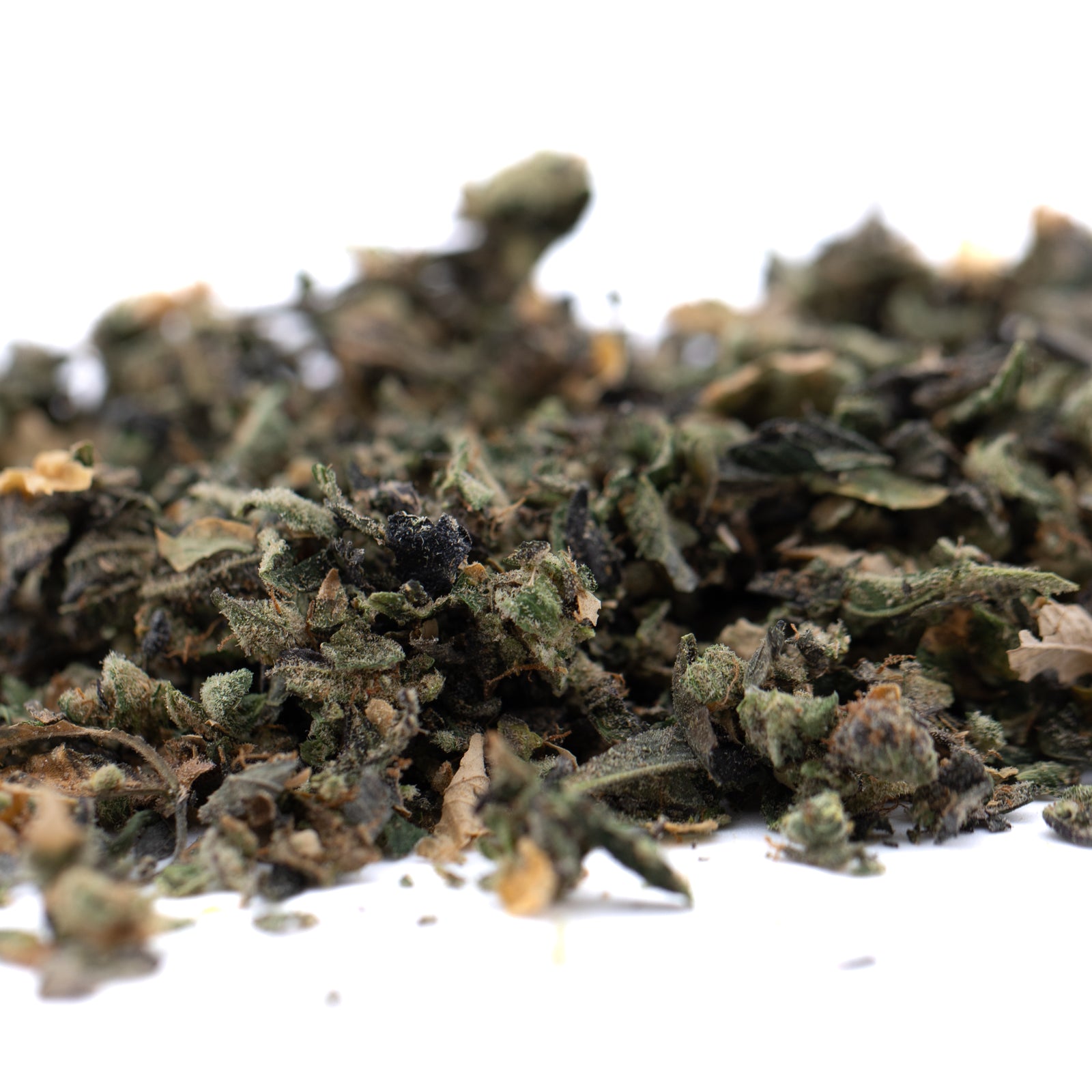 Loose dried green tea leaves for THCA trim and Butter OG Indoor wholesale 1lb products
