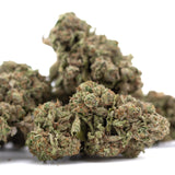 Premium Candy Pave THCa hemp flower bud with trichomes