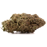 Premium Deep Space THCa hemp flower bud with dense trichomes