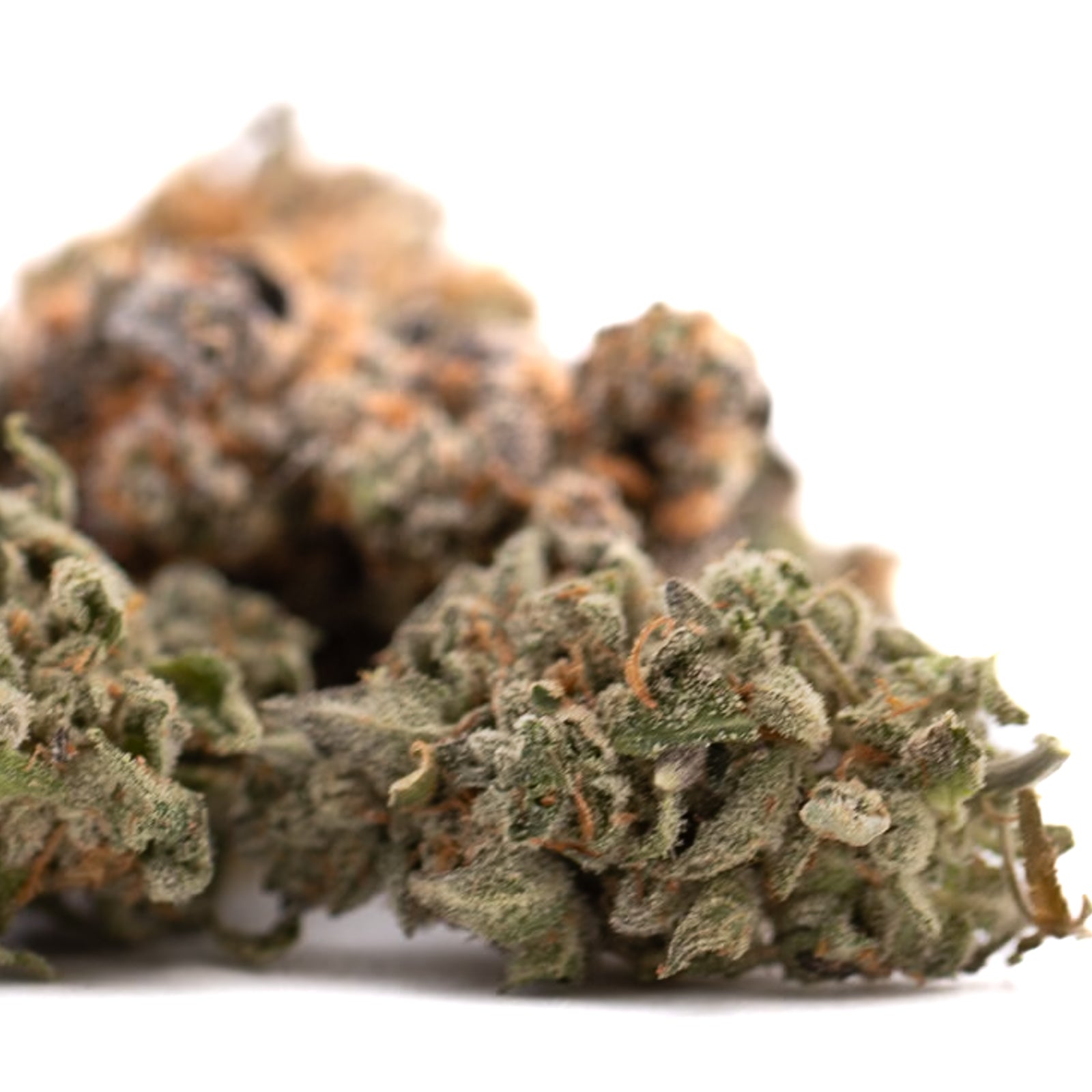 Event Horizon Indoor THCa Flower with dense trichome-covered cannabis bud and cosmic colors