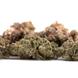 Event Horizon Indoor THCa Flower with cosmic colors and vibrant cannabis buds