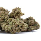 Premium Froot by the Foot full-term THCa flower with green bud and white trichomes