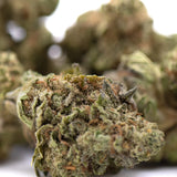 Gelato thca greenhouse smalls wholesale dense green thca flower bud with frosty trichomes and orange pistils