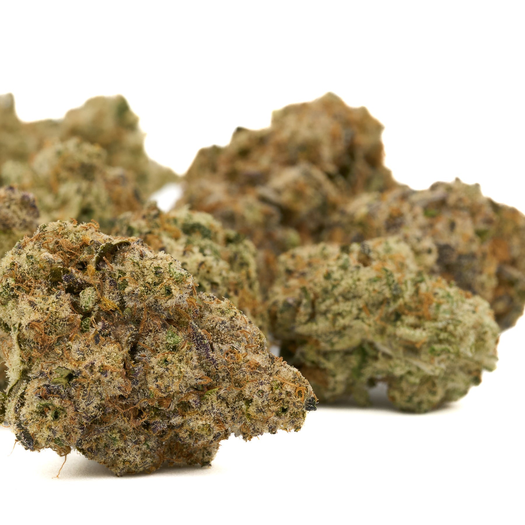 Dried Georgia Pie THCa Flower buds from Orchard Illusions indoor cannabis product