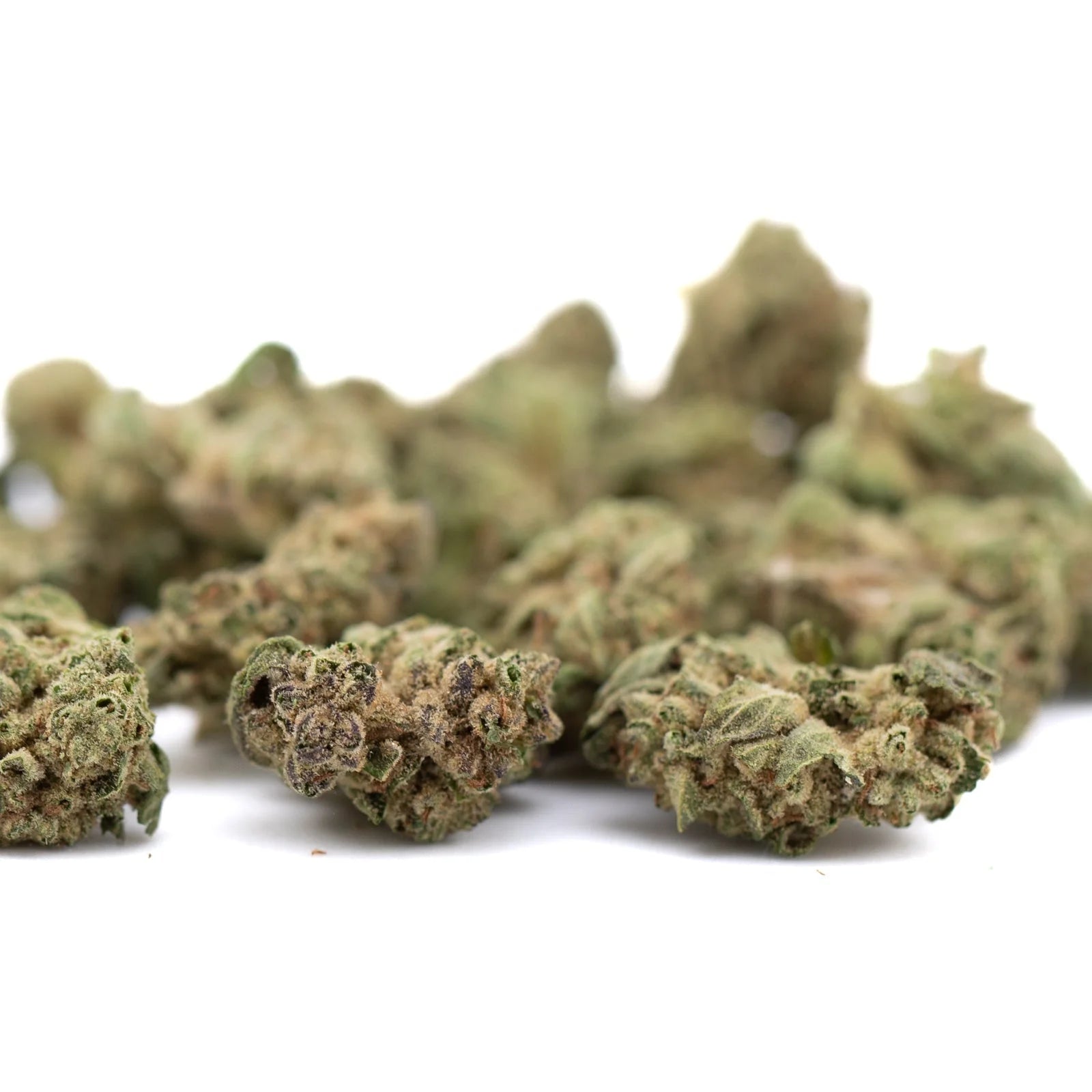 Guava Tartz THCa Flower Full-Term Hemp Flower with light green and purple buds