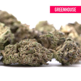 Guava tartz thca hemp flower by greenhouse smalls with dense green and brown buds featuring tropical genetics