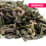 Dried sage leaves in green and brown fuzzy textures featured in halle berry greenhouse thca trim wholesale product