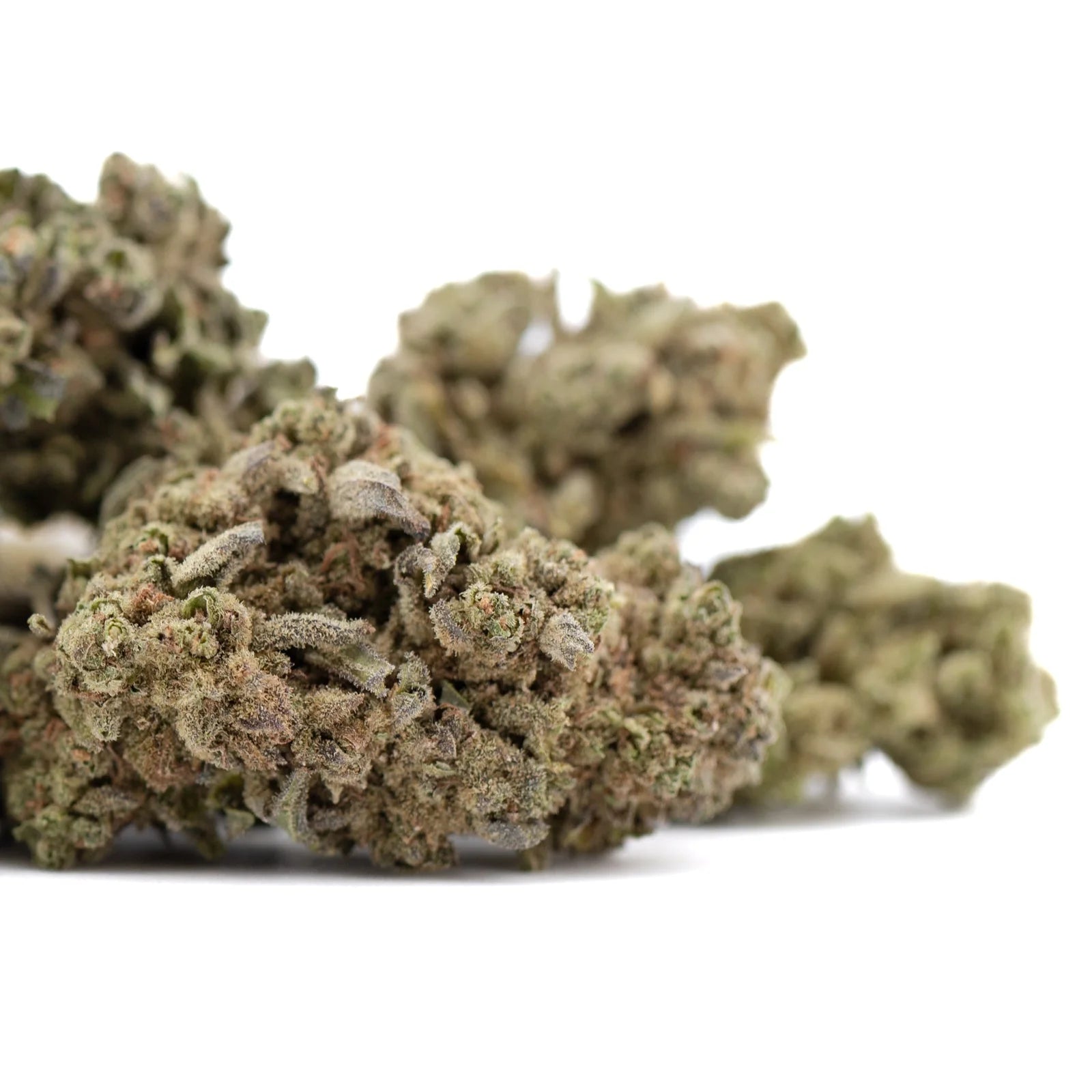 Premium Jelly Donut THCa Flower: Dense Green Bud with Trichomes