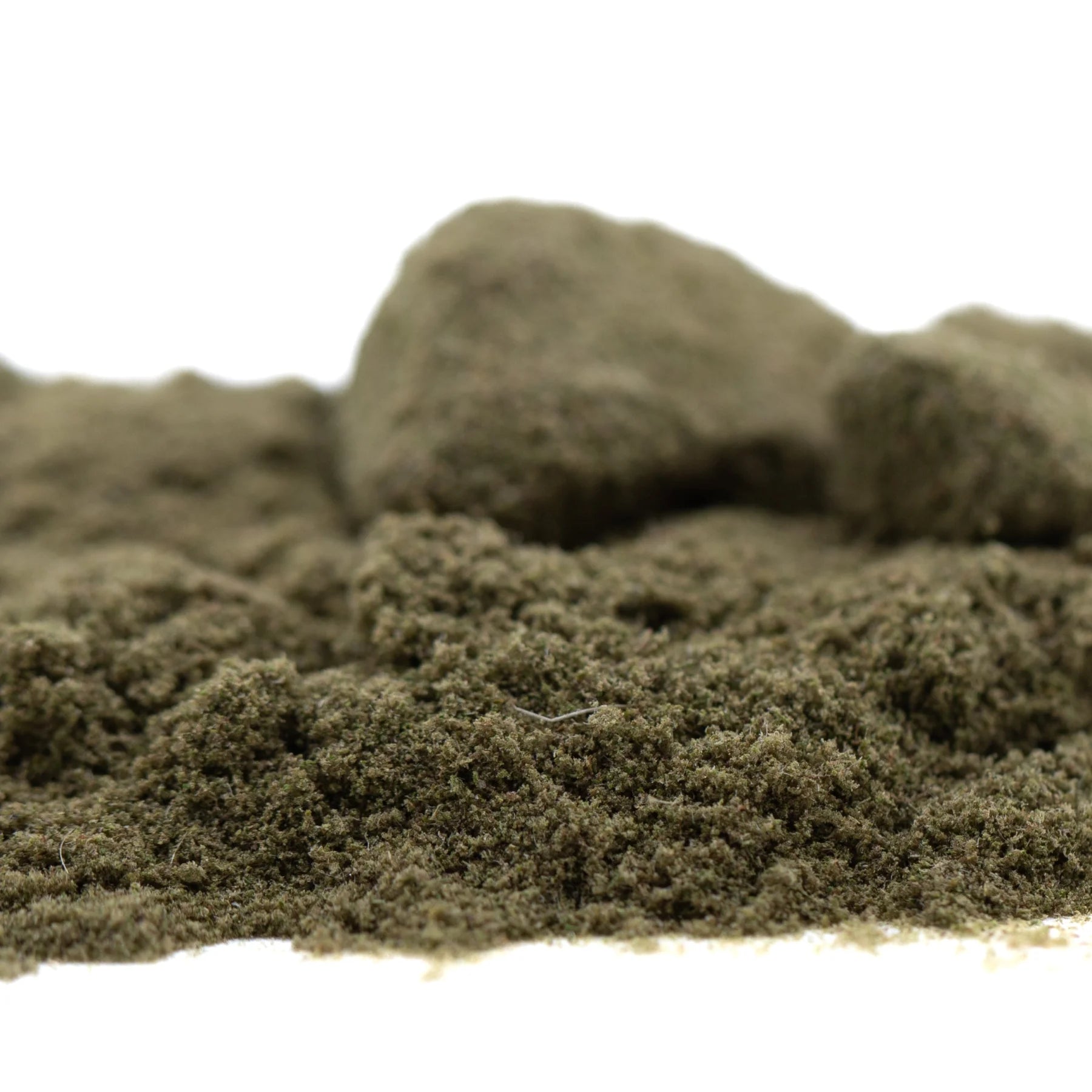 Olive-green textured mossy terrain with molded rock formations featured in jelly mints thca kief full-term sleep support