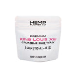 King Louis XIII THCA Crumble Wax 