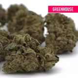 Dried Lemon Cherry Gelato THCa flower hemp buds with visible trichomes for wholesale
