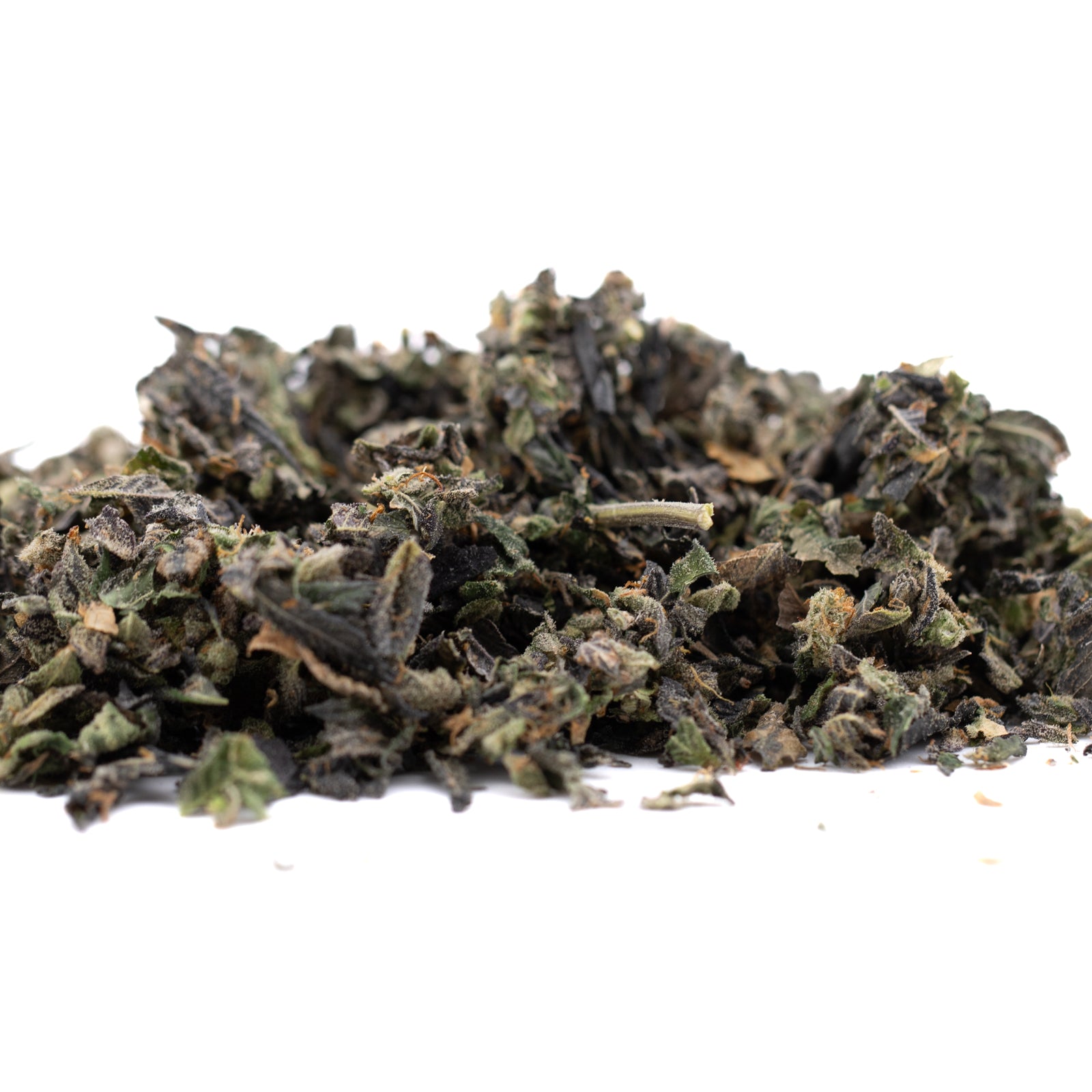 Dried crushed green lemon OG Indoor sugar leaves and THCA trim pound for wholesale