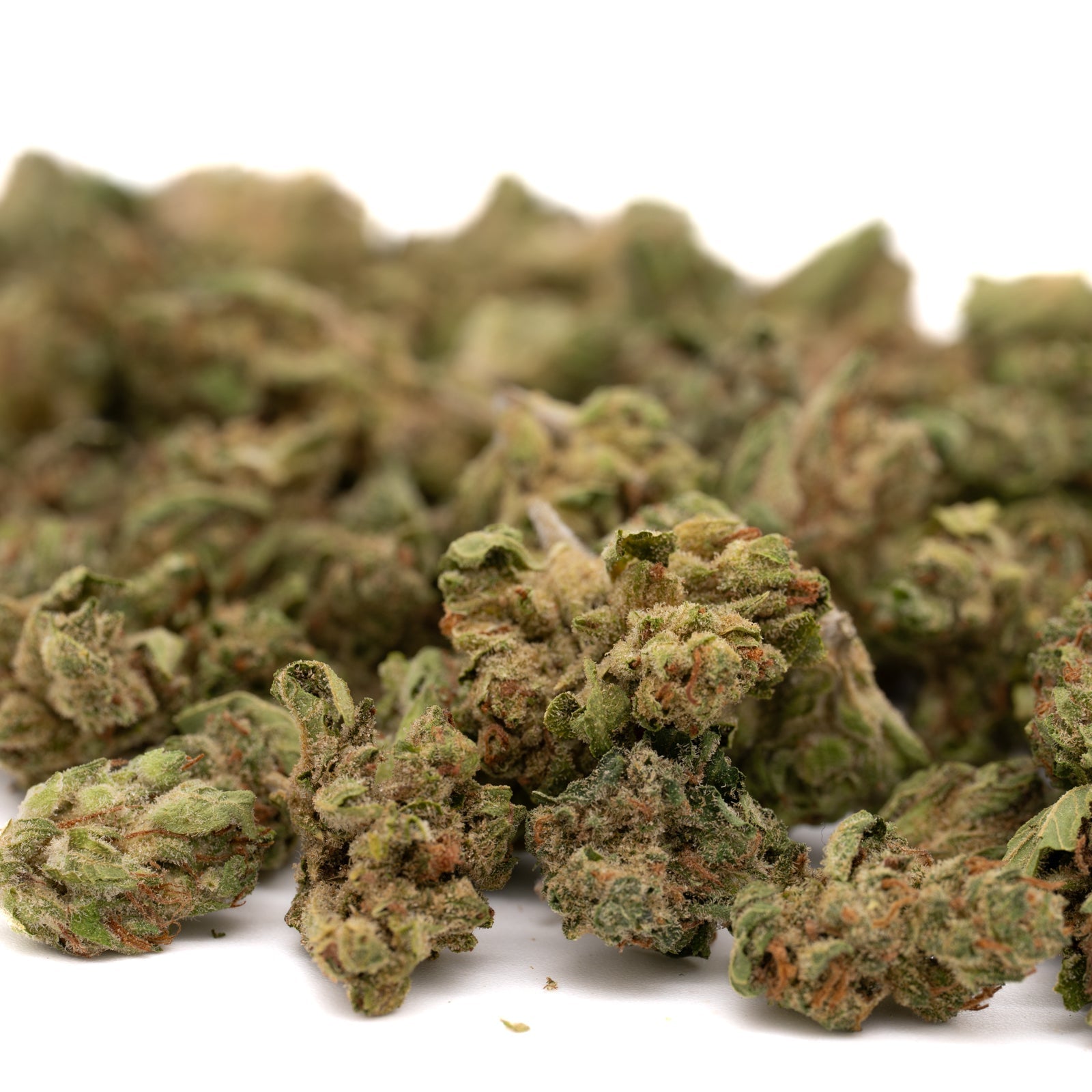 Dried cannabis buds from Lucky Charms THCa Hemp Flower Smalls Wholesale with rich terpene profile