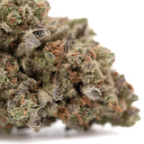 Premium Mega Gummie Bearz THCa Flower: vibrant green orange bud with trichomes