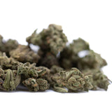 Premium Mendo Breath THCa flower smalls with dense green buds