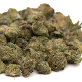 Northern Lights premium hemp flower smalls in green and brown hues