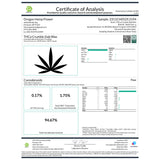 OG Kush 85.55% THCa Dab Wax 1g - 1 GRAM - Premium Organic