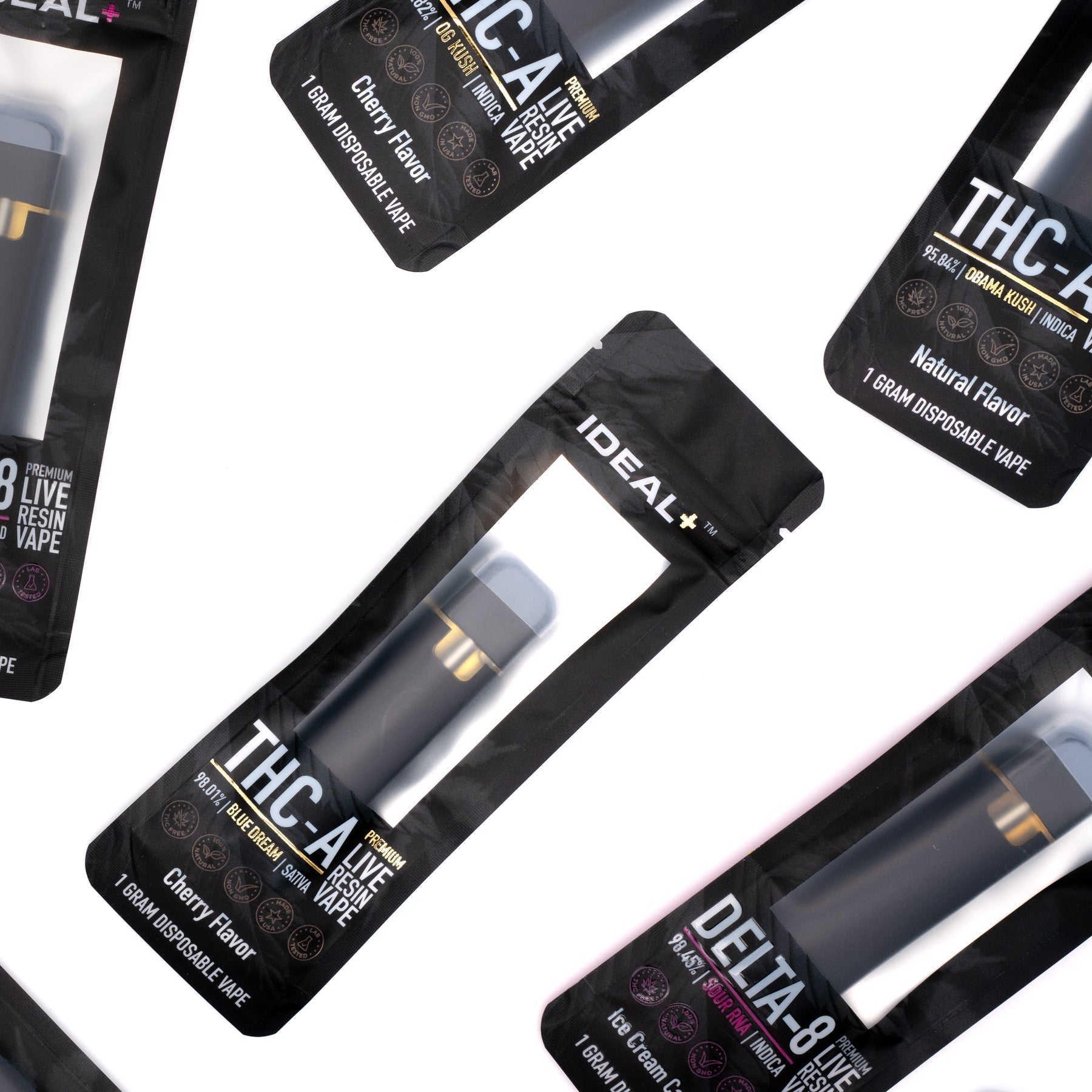 OG Kush 97.82% THCa Disposable Vape - Cherry - 1 GRAM