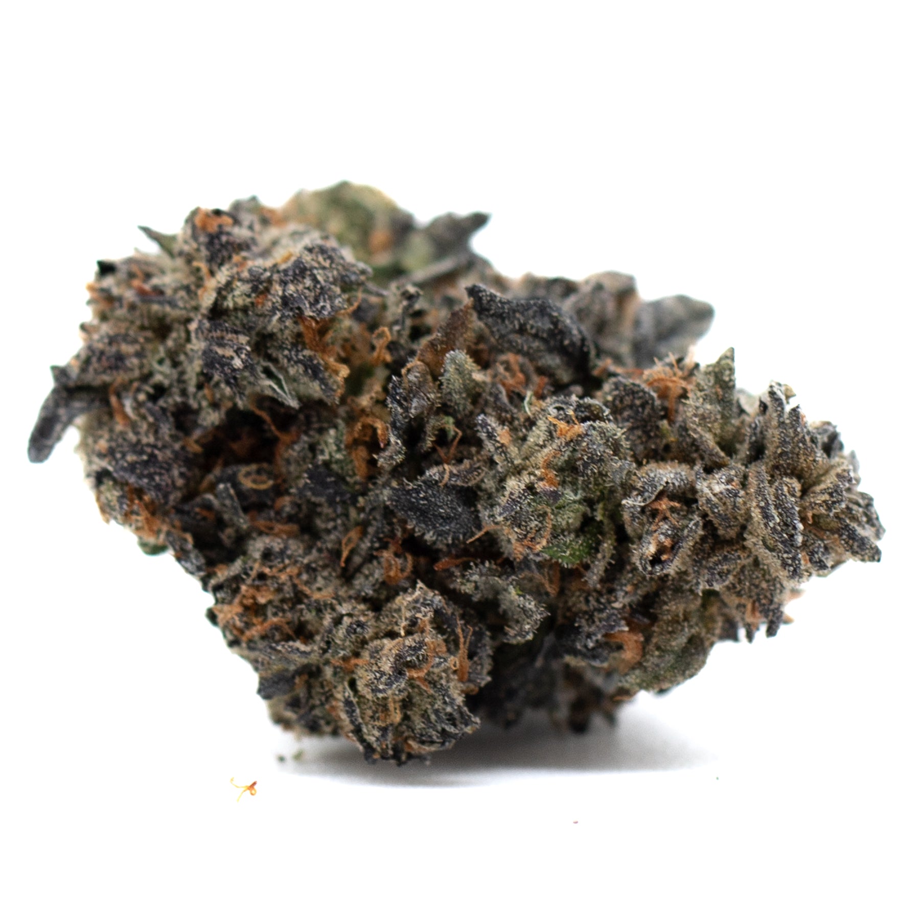 Dense colorful Pink Runtz hemp flower bud showcasing potent effects and vibrant appearance