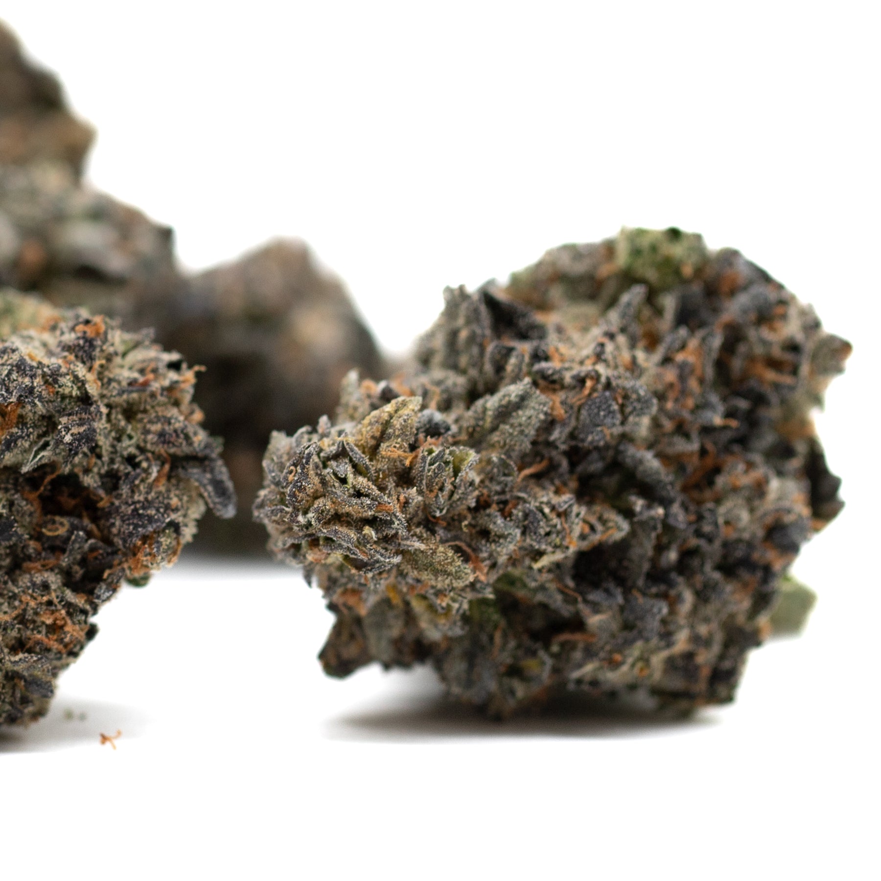 Pink Runtz Indoor THCa Flower with dense, trichome-covered hemp buds and potent effects