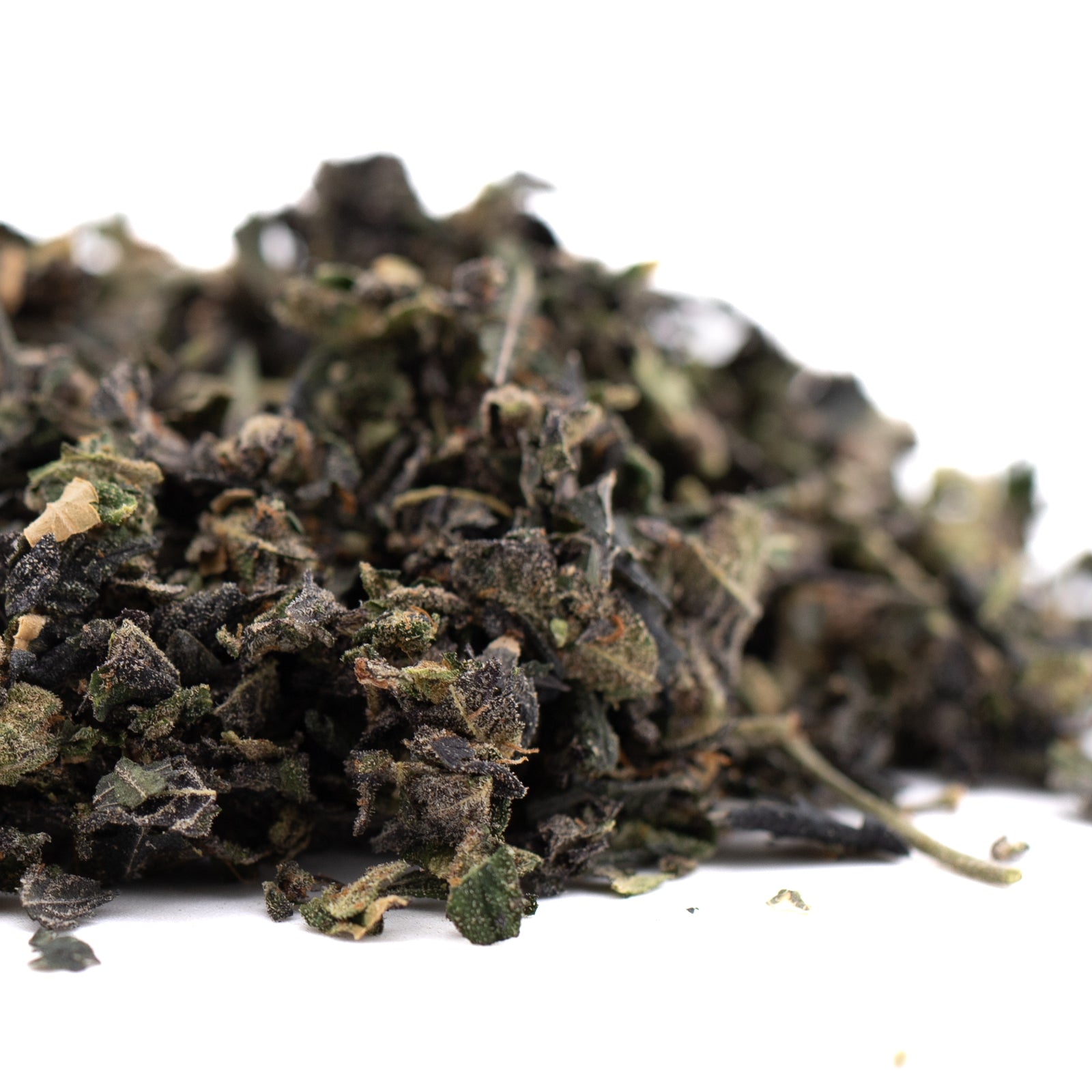 Dried dark green and purple purple wedding cake indoor trim tea leaves for wholesale
