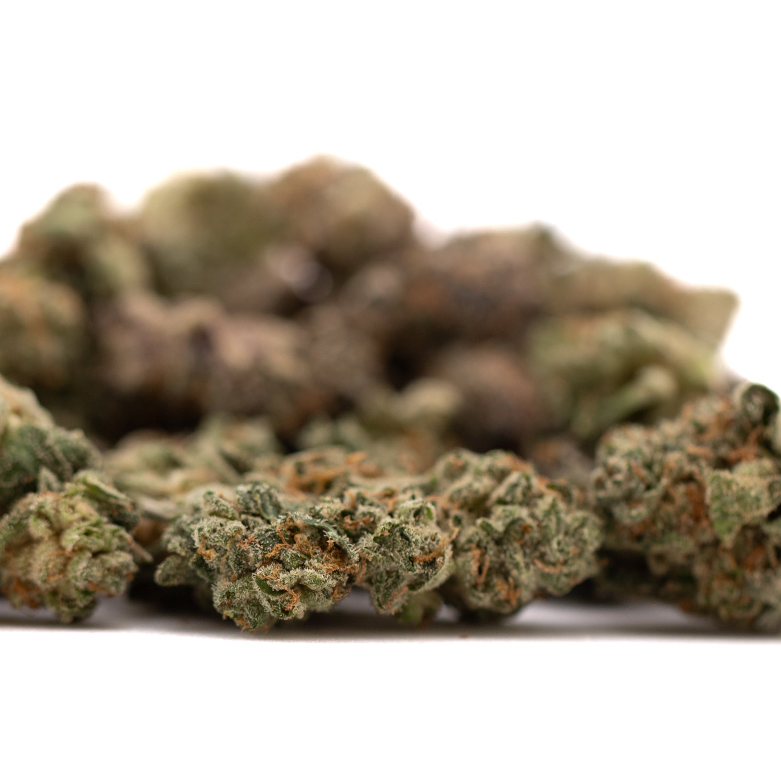 Dried Purple Wedding Indoor THCa Flower Smalls featuring wedding cake hemp flower buds