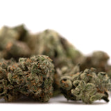 Pile of premium Sour Runtz indoor THCa small cannabis buds for sale