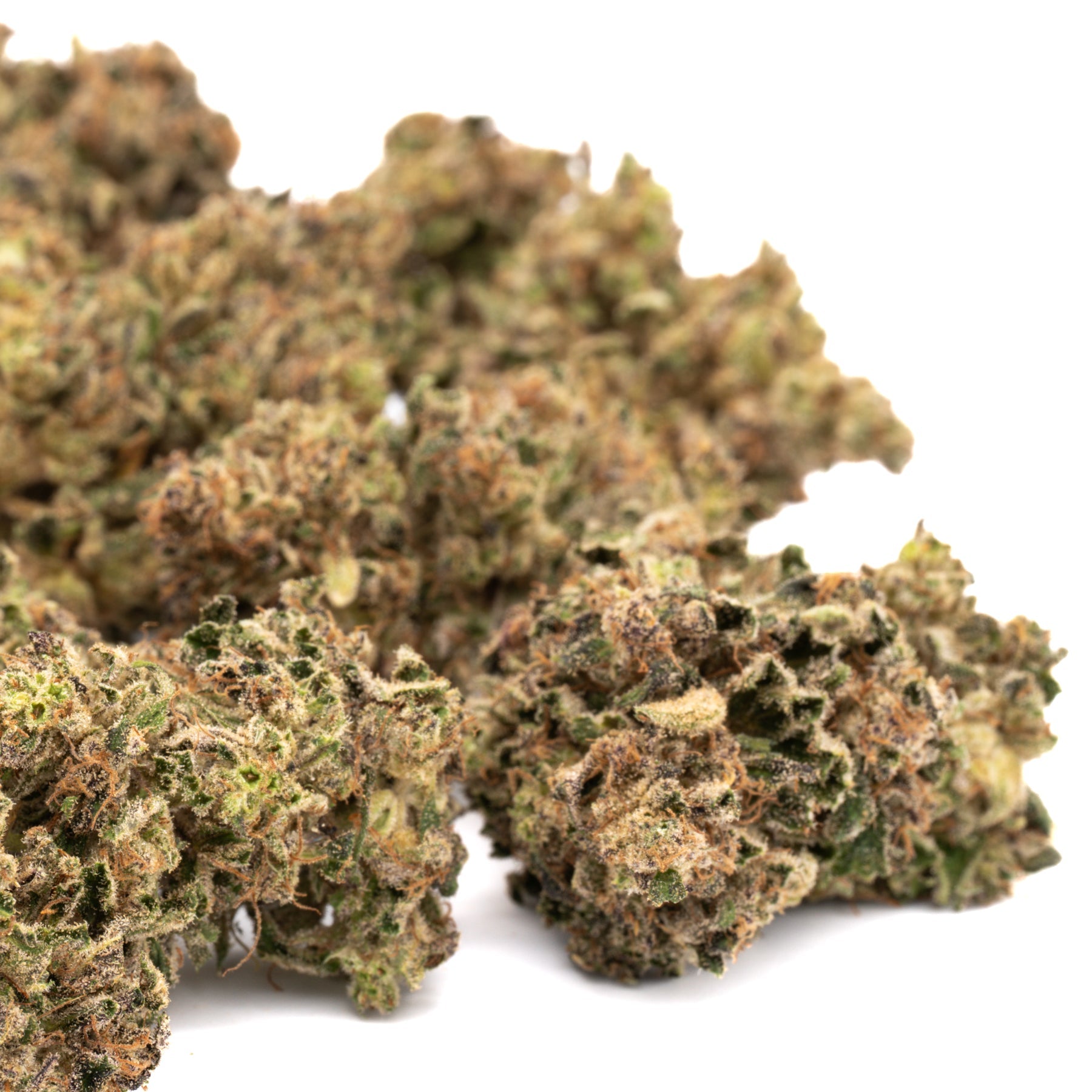 Sour Space Candy CBD Hemp Flower Full-Term with colorful green, orange, and purple buds