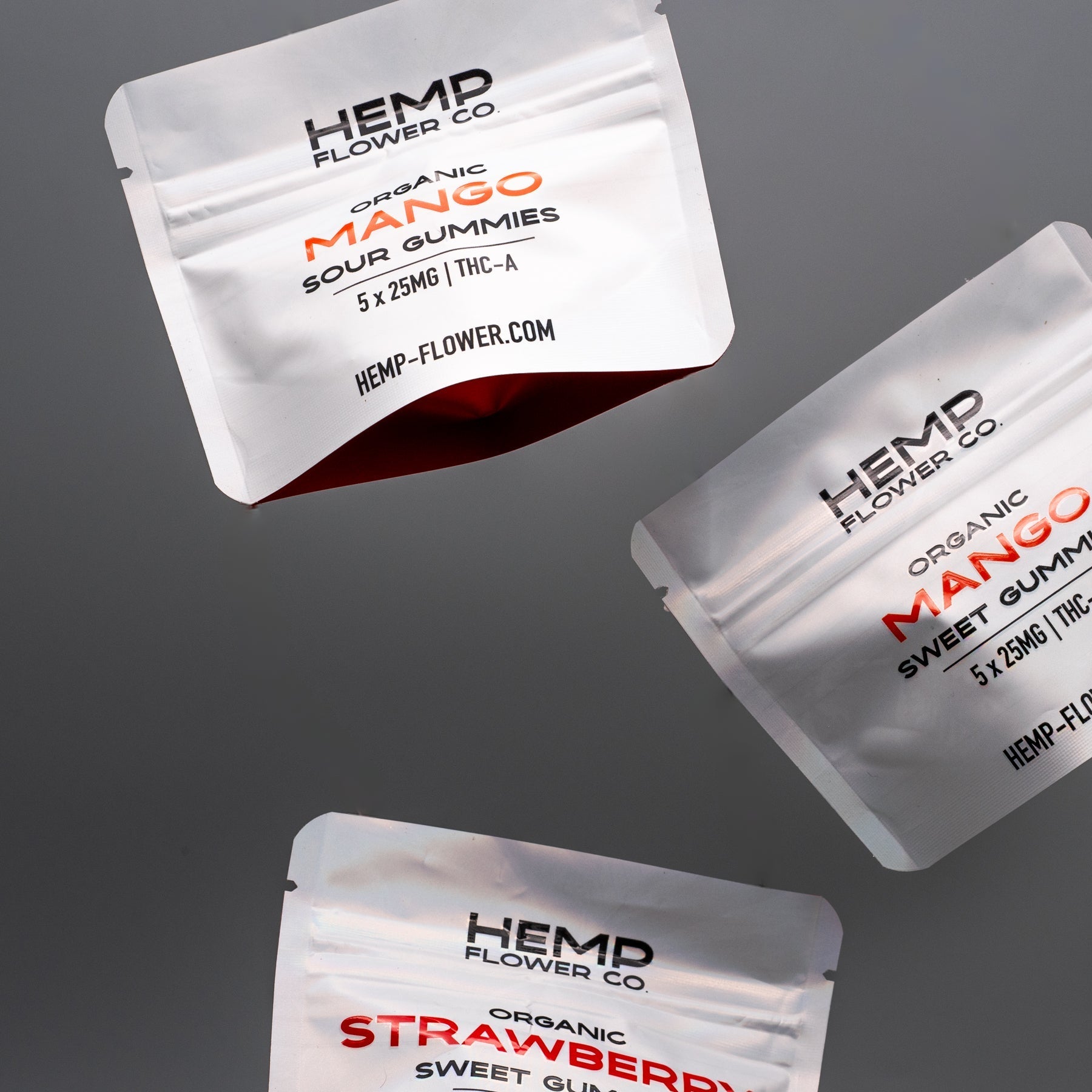 Strawberry THCA Sweet Gummies 25mg - 5 Pack - 5 pack