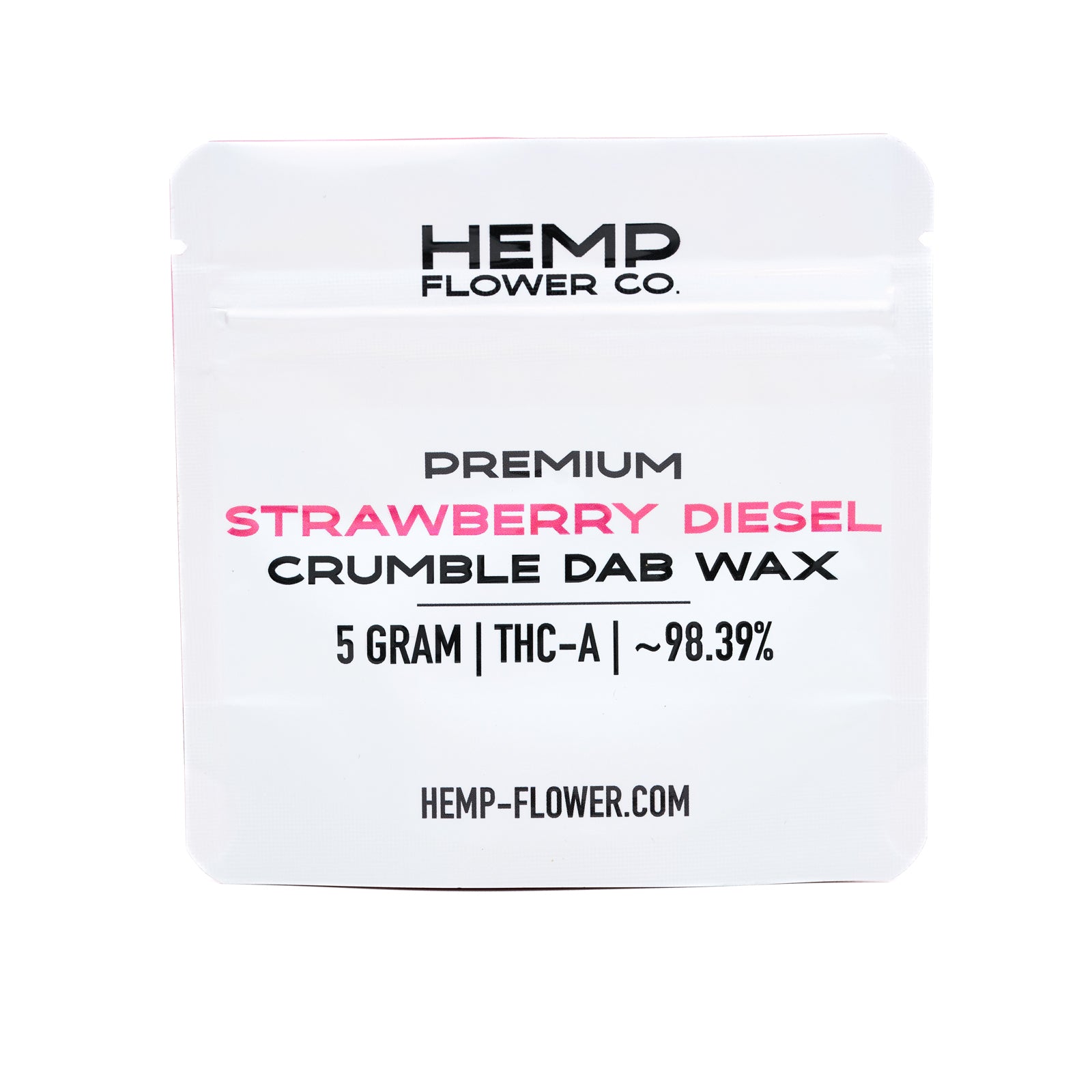 Strawberry Diesel THCA Crumble Wax - 5 Gram - Hemp Flower Co.