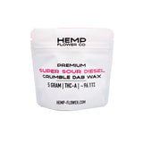 Super Sour Diesel THCA Crumble Wax - 5 Gram