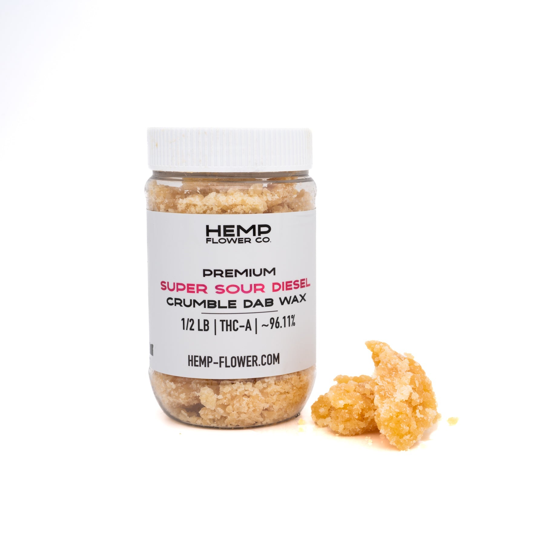 Super Sour Diesel THCA Crumble Wax Wholesale - 1/2 LB