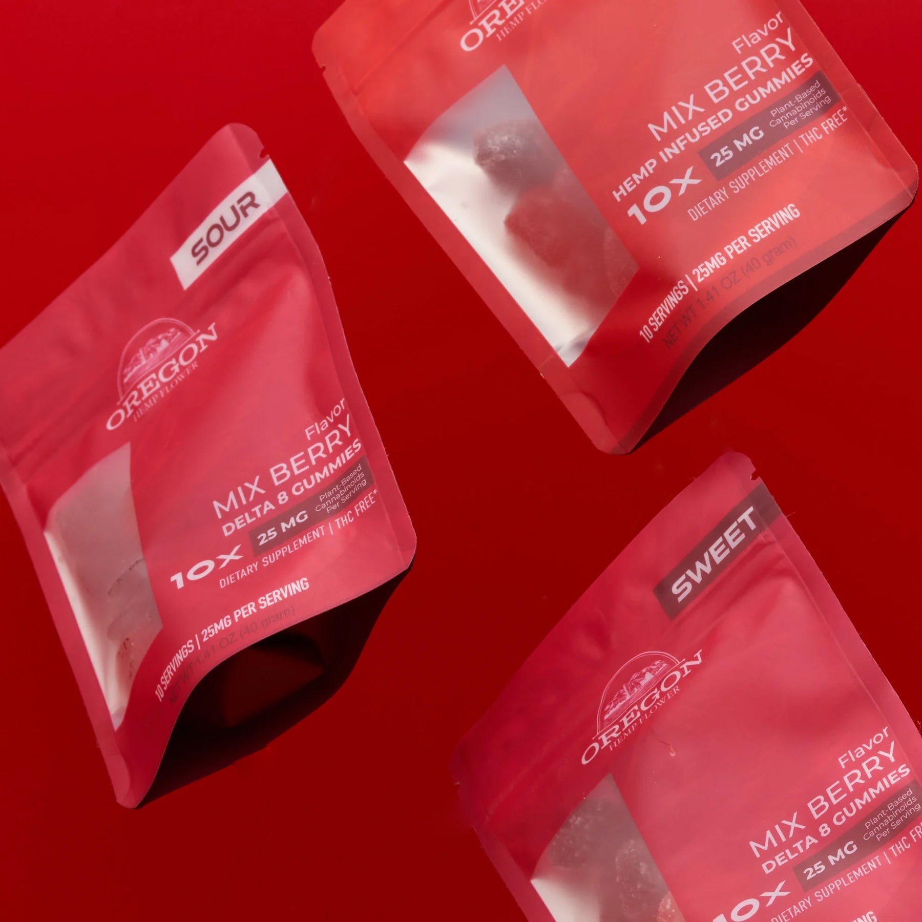 Sweet Mix Berry Delta 8 Gummies