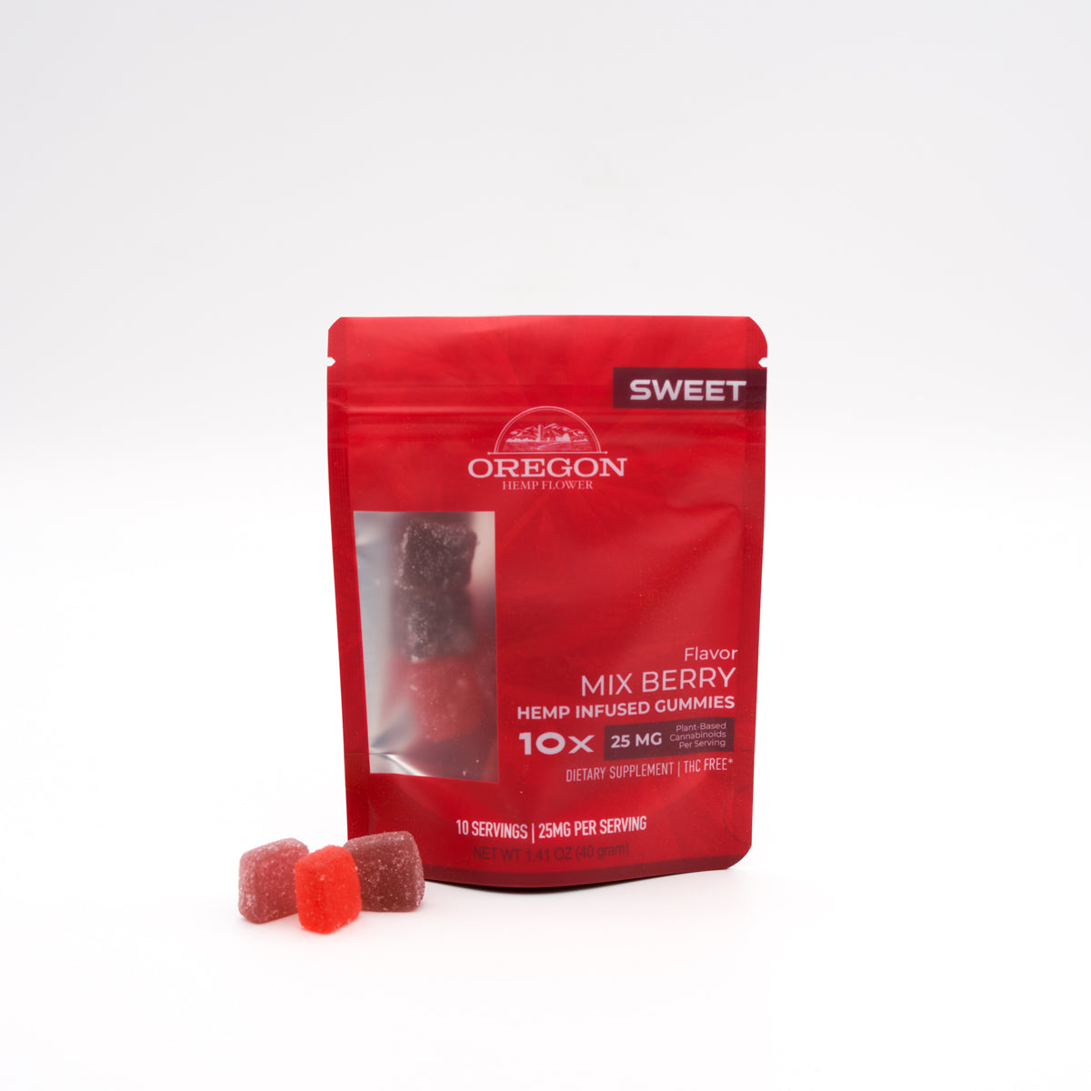 Sweet Mix Berry Hemp Gummies 250mg