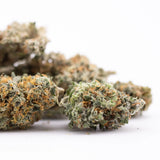 Premium Thai OG’s THCa Flower: Green Orange Bud with Dense Trichomes