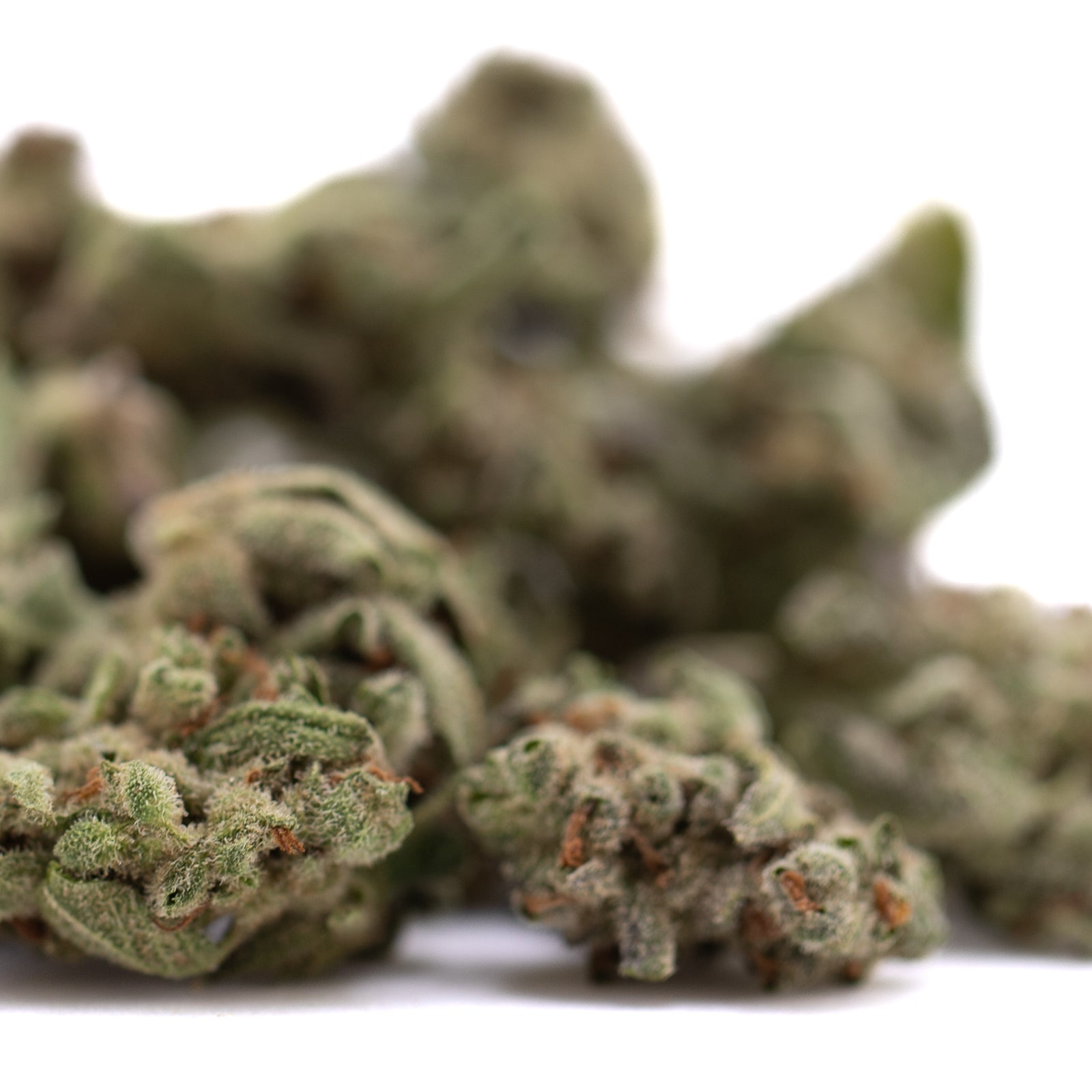 Premium Top Gun THCa Flower Smalls: green bud with trichomes