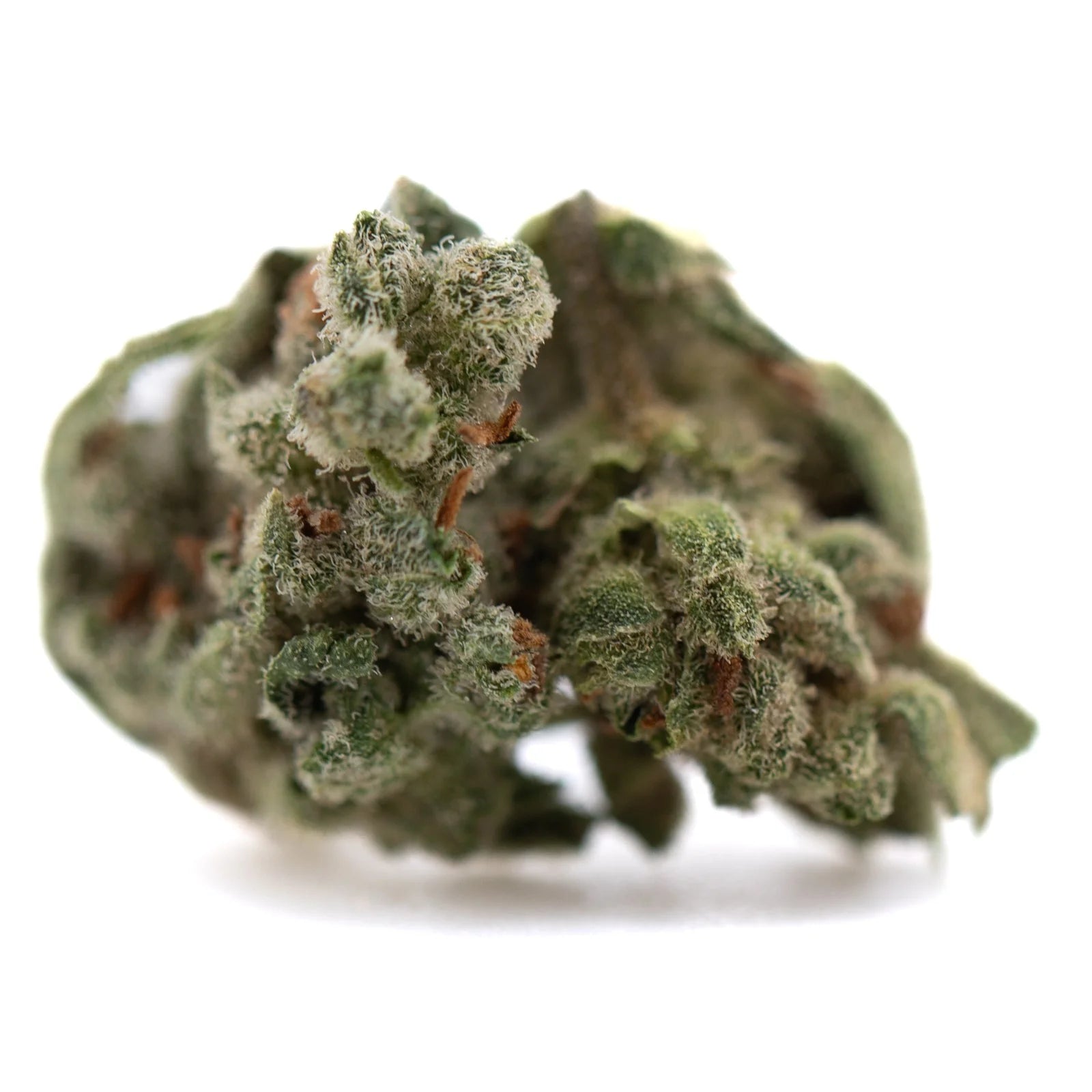 Potent Top Gun THCa Flower Smalls for experienced consumers, maximum strength buds with white trichomes