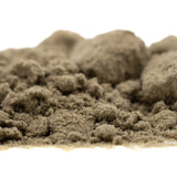 A mound of light brown fine thca kief powder for top gun thca by atlas star progressive therapeutic wholesale