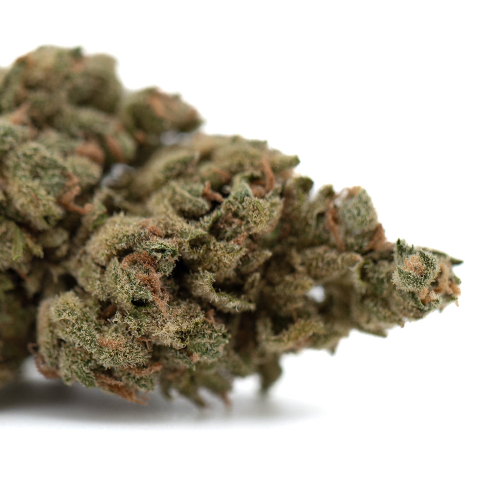 Premium TriCross THCa Flower: Green Bud with White Trichomes